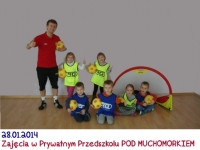 Zajęcia w przedszkolu Pod Muchomorkiem