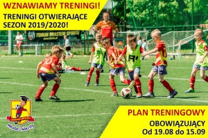 WZNAWIAMY TRENINGI W AKADEMII!