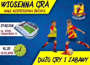 ZAPRASZAMY NA WIOSENNĄ GRĘ - MINI MISTRZOSTWA ŚWIATA!