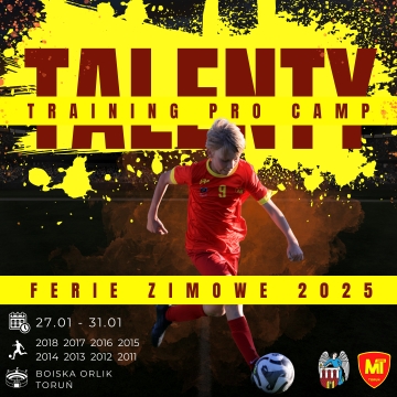 TALENTY TRAINING PRO CAMP - FERIE ZIMOWE 2025