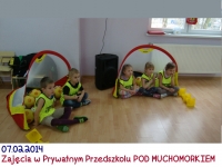 Zajęcia w Przedszkolu Pod Muchomorkiem