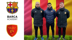 NASI TRENERZY W BARCA ACADEMY
