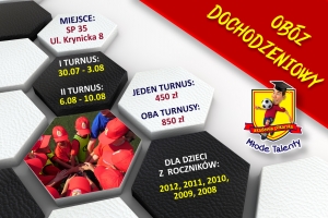 LETNI OBÓZ DOCHODZENIOWY 2018!