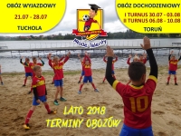 TERMINY LETNICH OBOZÓW